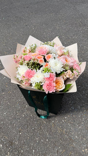 “Peach Blossom” mix bouquet
