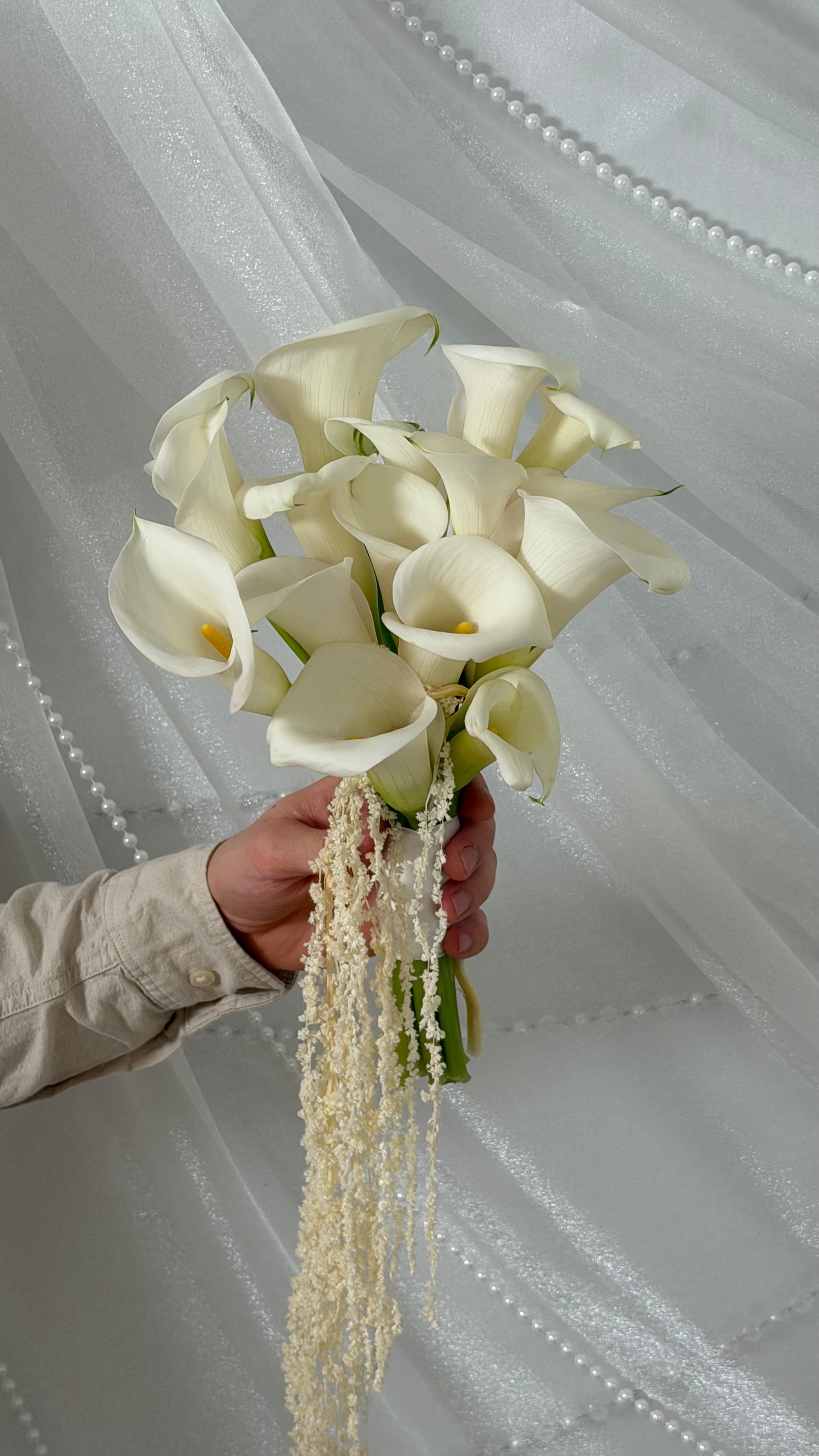 «Ivory Calla Dream» wedding bouquet