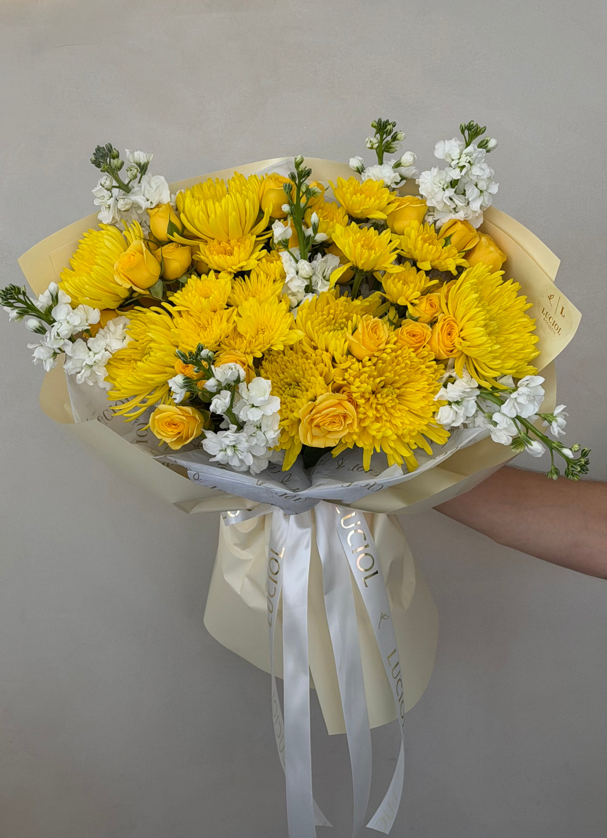 “Golden Sunshine”mix bouquet