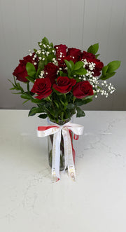 «Red Harmony» red roses
