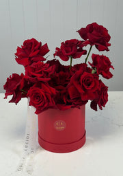 “Red Classic” French Roses Box