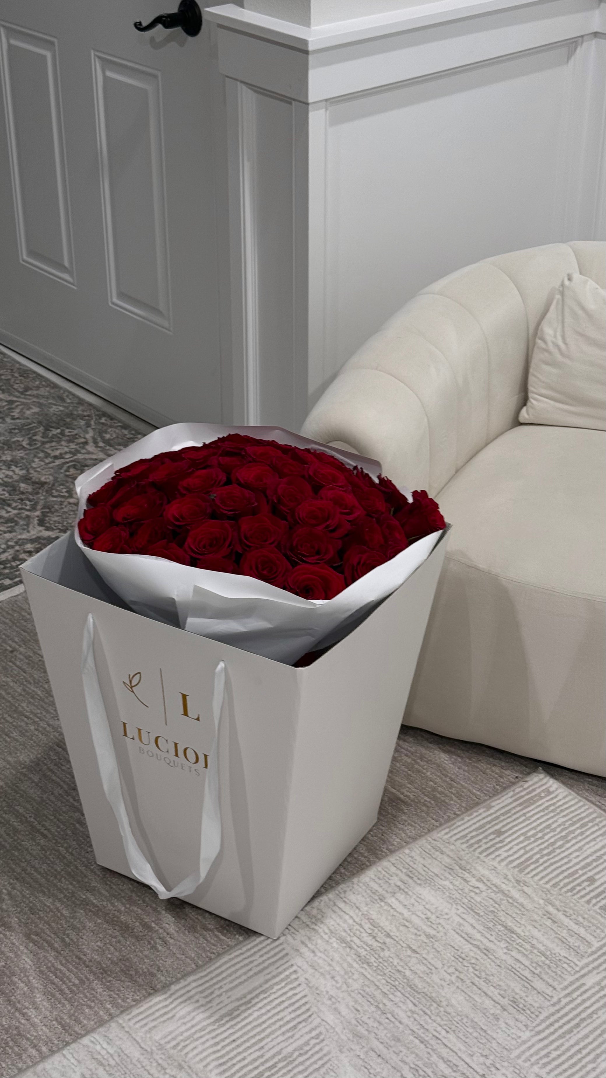 “Timeless Classic” Red Roses