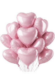 Pink balloons gift 