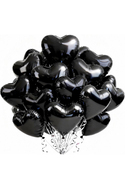 Black Heart Balloon