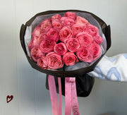 “Pink Devotion”garden roses