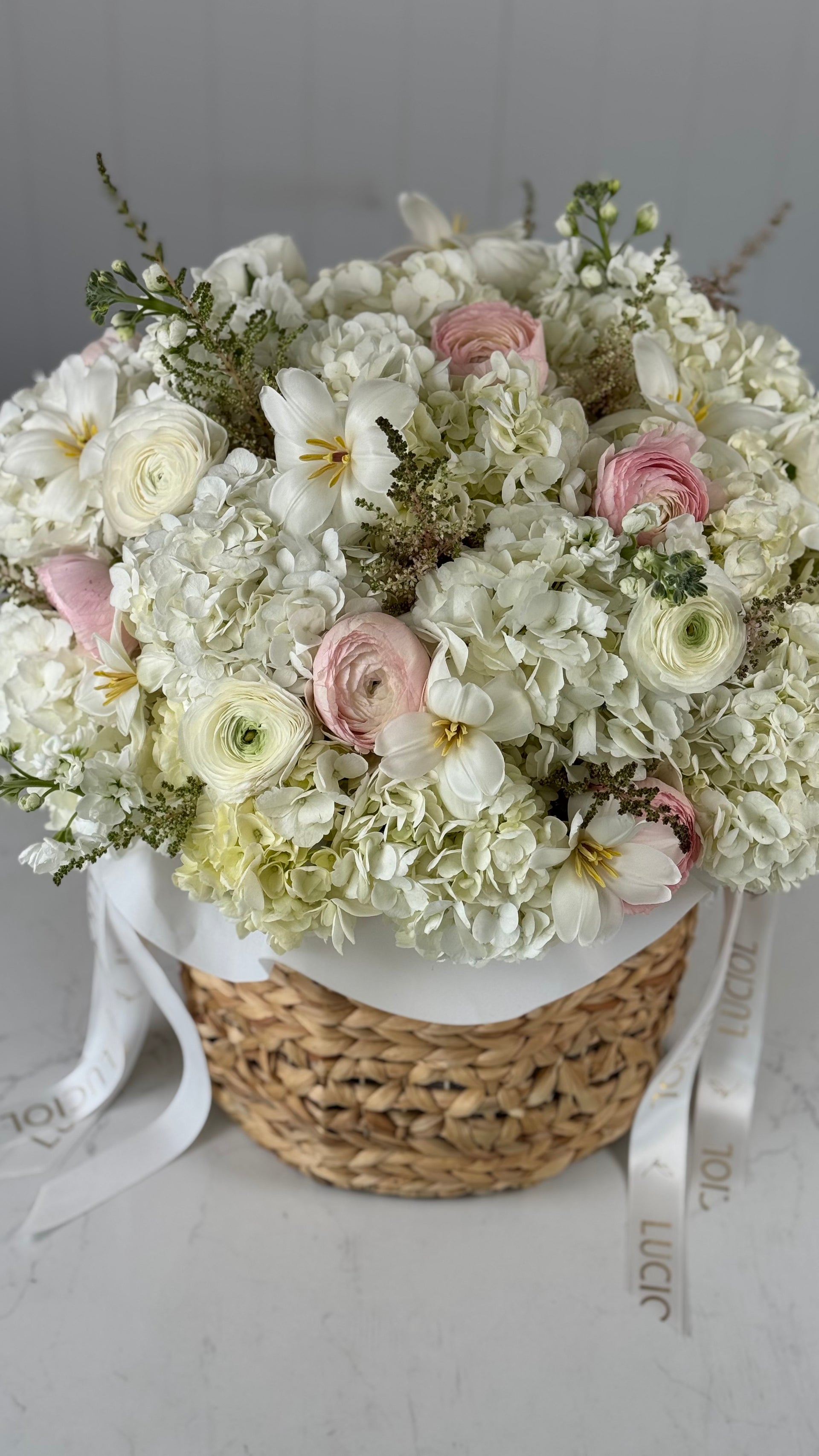 Basket of Happiness – Luxury Flower Basket Delivery in Seattle