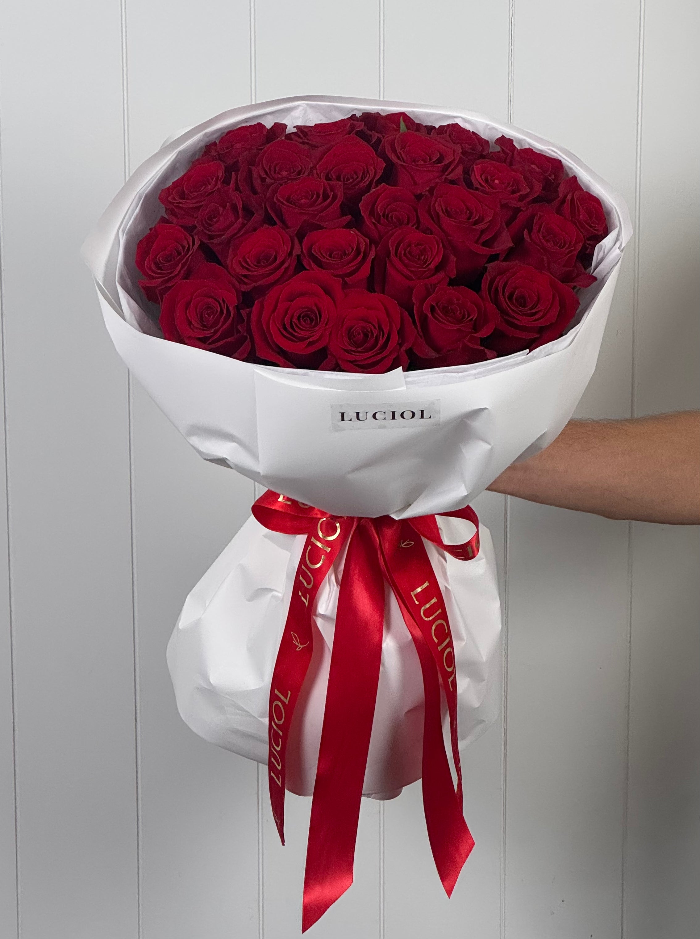 “Timeless Classic” Red Roses