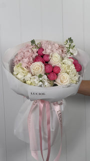 Blush Spring Garden Bouquet